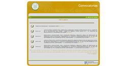 Desktop Screenshot of convocatorias.udenar.edu.co